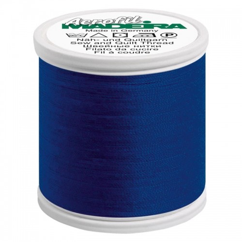 Madeira Nić do szycia Madeira AEROFIL 120 - 1000m - kolor 9670 - granatowy MADEIRA 9126 AEROFIL 120 KOLOR 9670