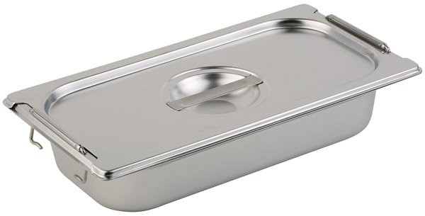 APS Pokrywka prostokątna ze stali nierdzewnej z wycięciem na uchwyty GN 2/3 | 354x325mm 532