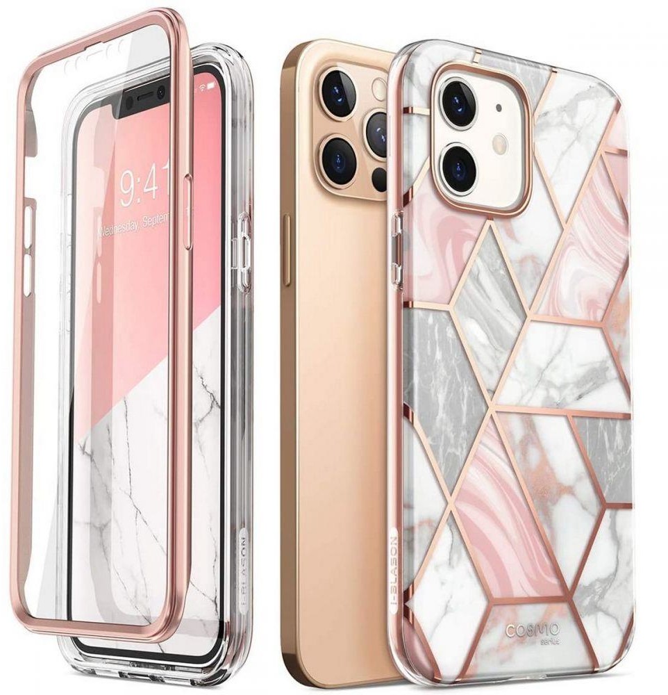 Supcase COSMO ETUI NA IPHONE 12/12 PRO MARBLE 16738