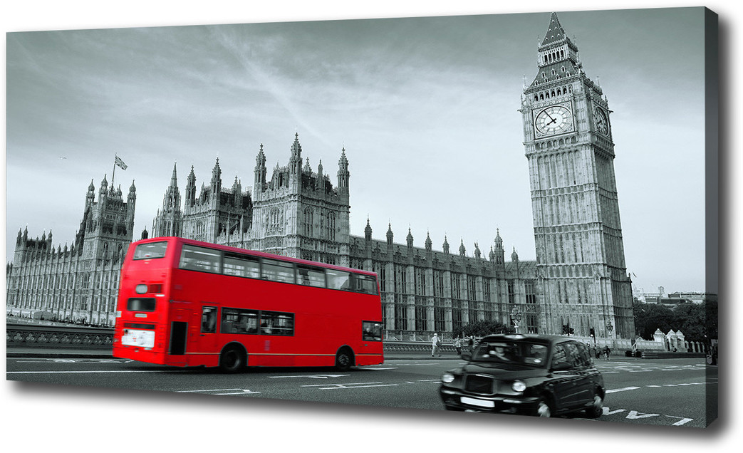 Foto obraz na płótnie Londyński autobus