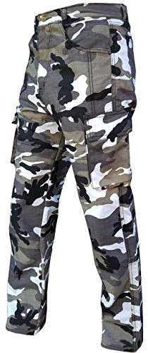 Australian Bikers Gear Ochraniacze bikers Gear  Motocykl-dżinsy/bojówki  Kevlar  CE-  Camouflage DKJ1002GRY-42R