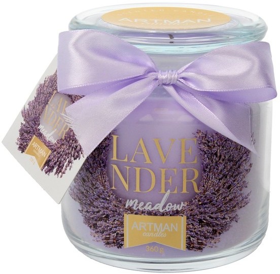 Artman Candles Candles Lavender Meadow Świeca zapachowa słoik mały 1szt 360g