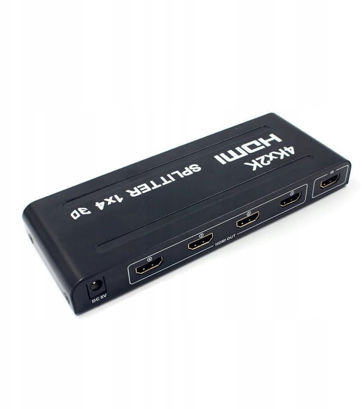 Splitter Hdmi Klonowanie obrazu 1x4 3D Hdcp 4Kx2K