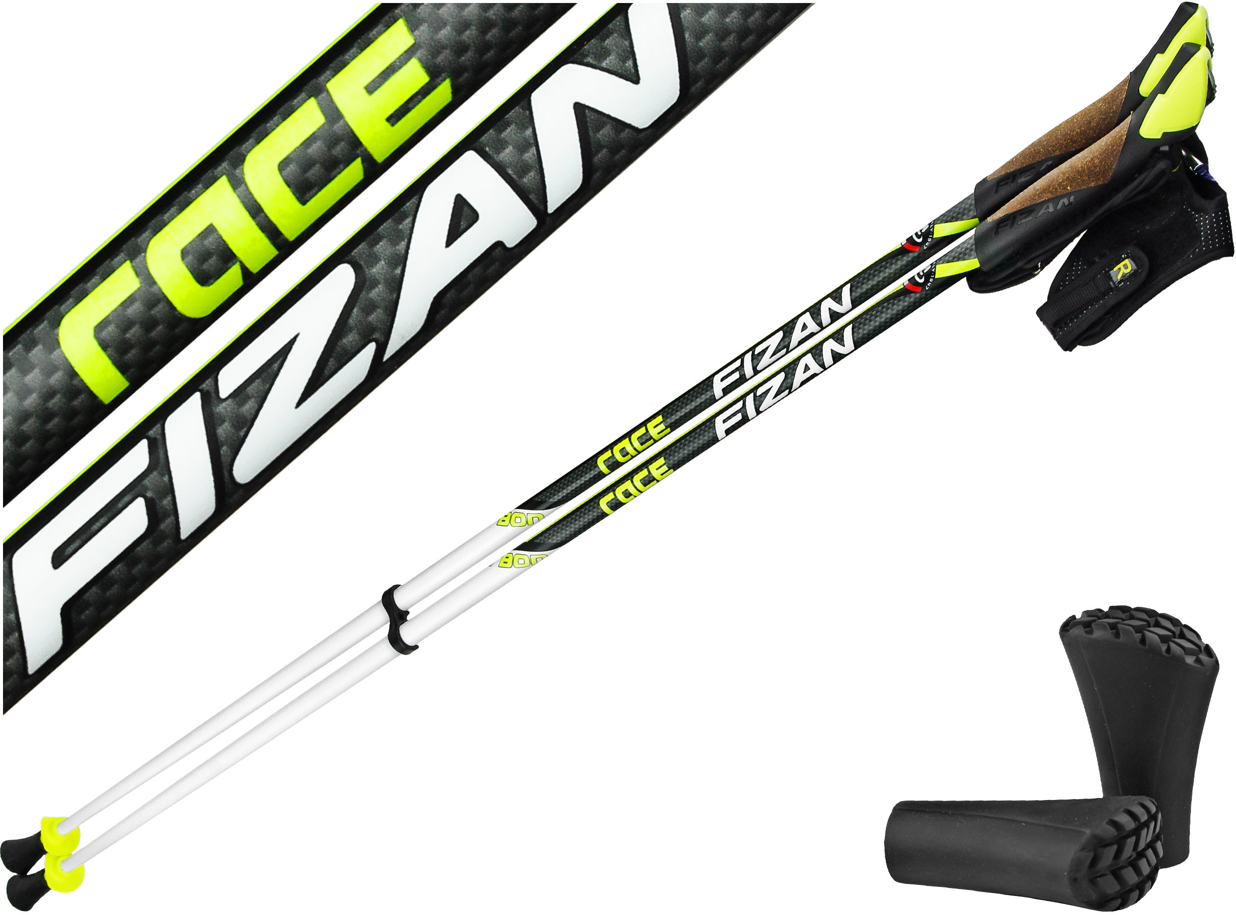 Fizan Kijki Nordic Walking Race Carbon 80% 110 CM