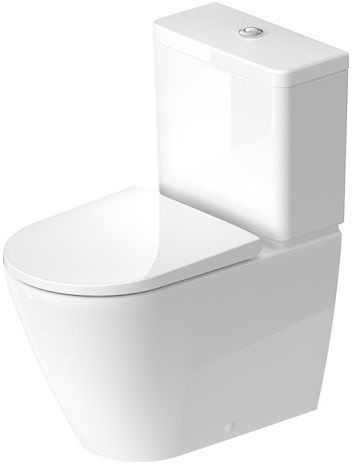 Фото - Унітаз Duravit D-Neo Toaleta WC stojąca 65x37 cm bez kołnierza kompaktowa biała z 