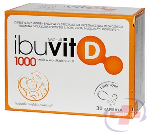 Medana Ibuvit D 1000 x30 kapsułek 