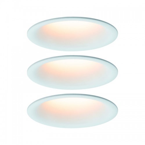 Paulmann Zestaw OW Cymbal Coin WarmDim nieośl3x6,5W/480lm 230V 2000-2700K Biały-mat 93419