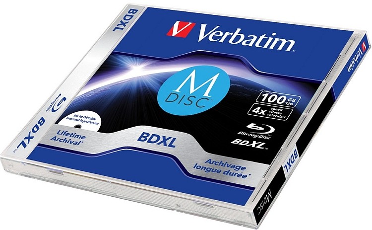 Verbatim M-Disc Bdxl 100GB 4x 1SZT Jc Printable