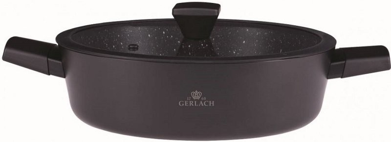 Gerlach Garnek Granitex 28 cm) DARMOWY TRANSPORT Bezpłatny transport |