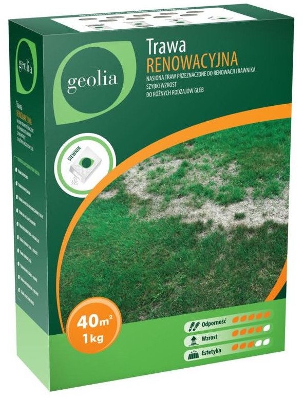 GEOLIA Nasiona trawy renowacyjnej 1kg Geolia