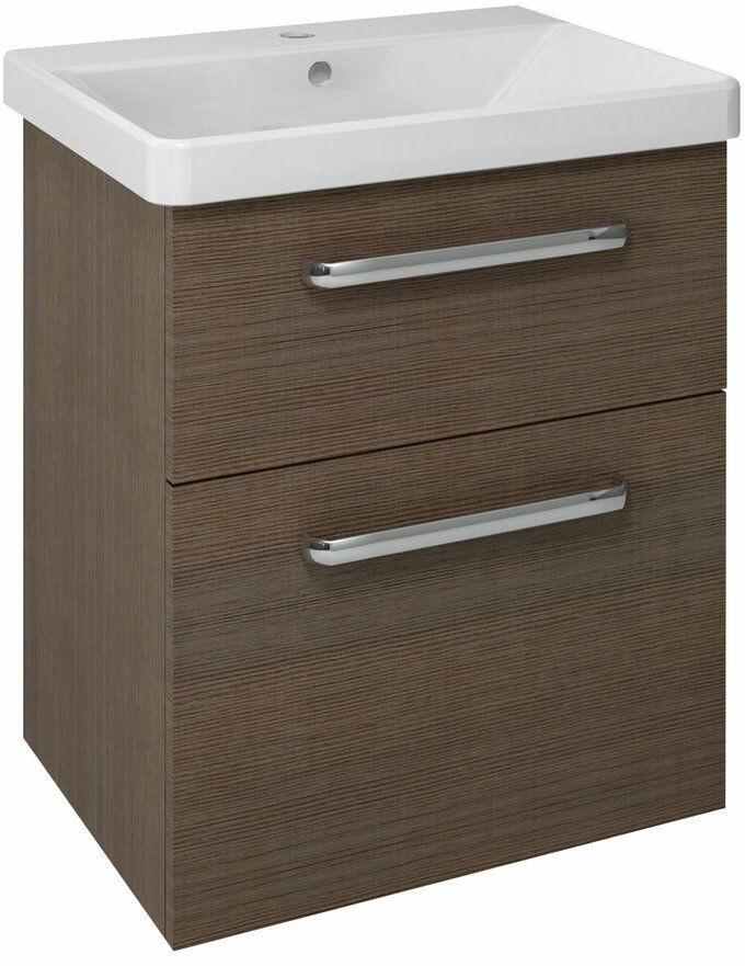 Sapho THEIA Szafka umywalkowa 56,4x70x43,5cm 2 szuflady sosna rustykalna TH066) TH060-1616