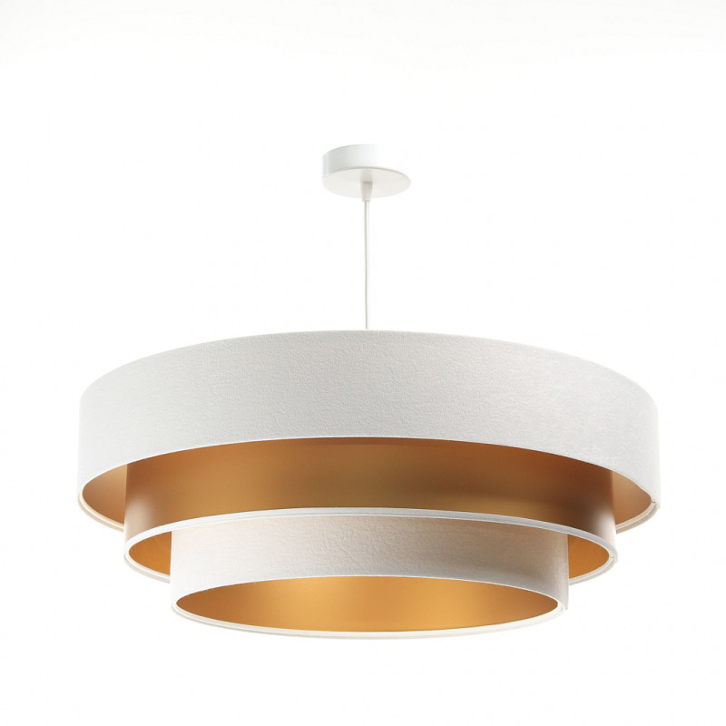 ImoLight Lampa wisząca Dalia Mix Biało-Złota 050-078-60 // IL-Dl-018