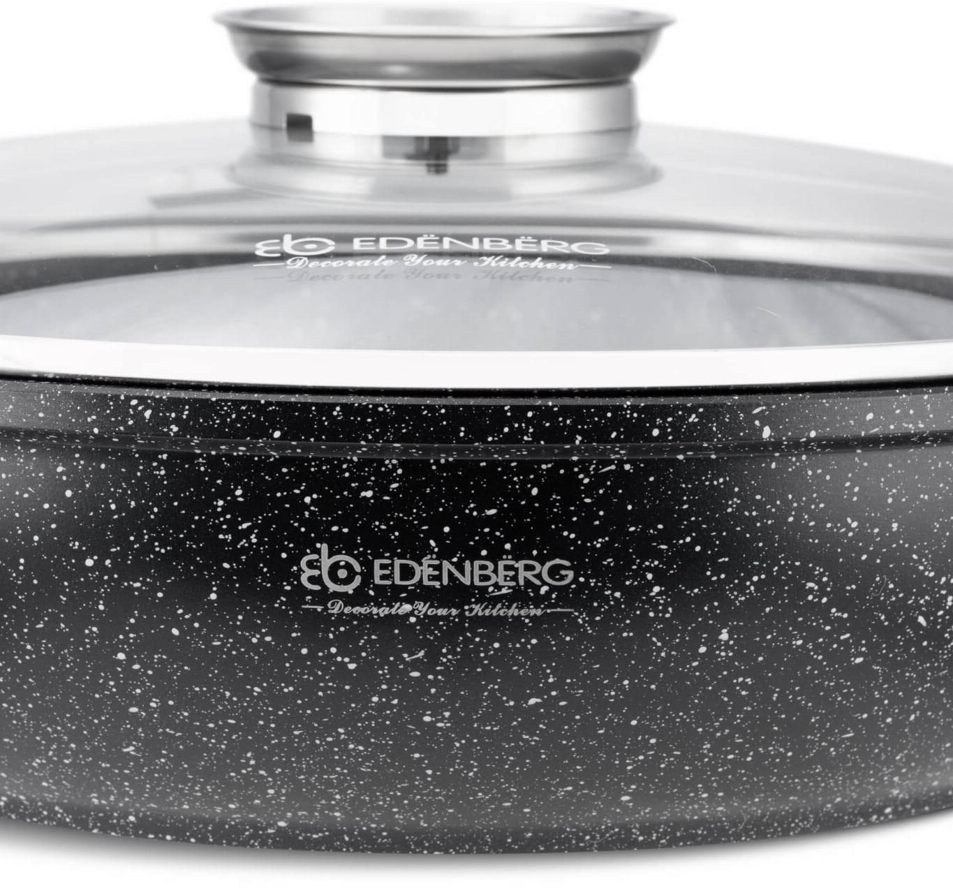 Edenberg Żaroodporny garnek/brytfanna ceramiczno-granitowy 2.4L EB-8151 EB-8151