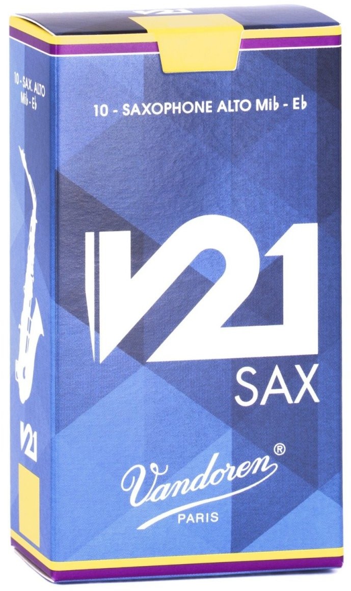 Vandoren SR813 V21 stroiki saksofonu altowego siła 3 pudełko 10 sztuk SR813