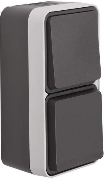 Wexe Wexe Combination change over switch grey w1 47803515