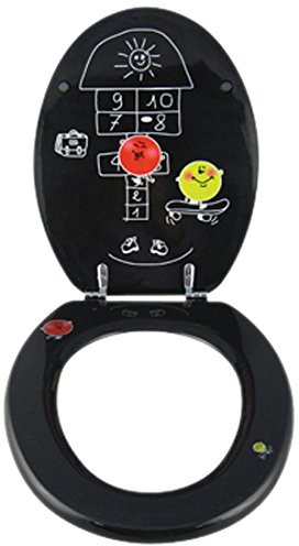 MSV 140770 deska sedesowa wykonana z płyty MDF/ze stali nierdzewnej, z nadrukiem 