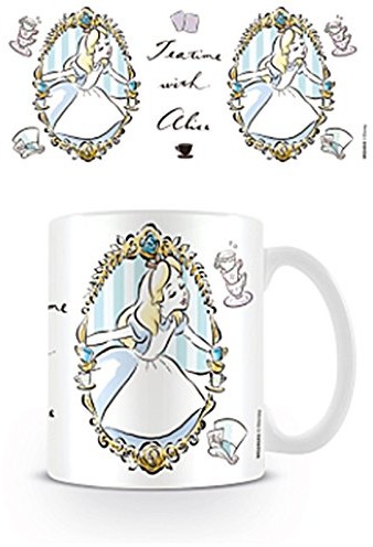 Alice in Wonderland ALICE in Wonderland kubek do kawy Frame wei & # 223; MG24043