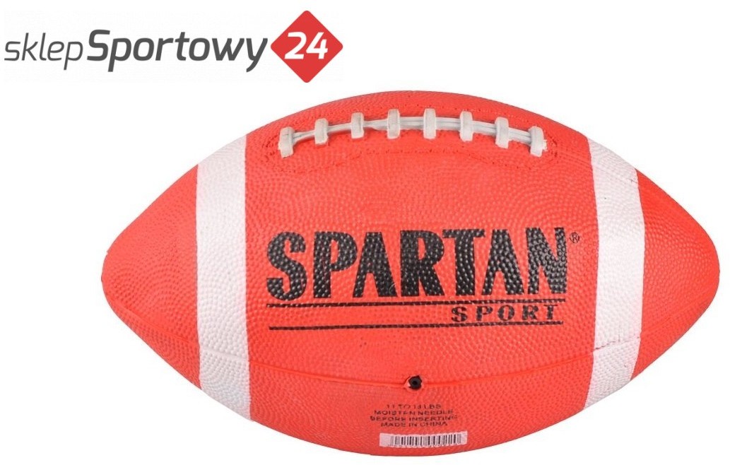 SPARTAN PIŁKA DO RUGBY POMARAŃCZ SPARTAN S22