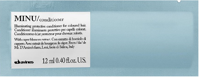 Davines MINU odżywka do włosów farbowanych 12 ml