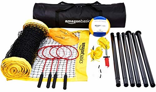 AmazonBasics - zestaw do gry w siatkówkę