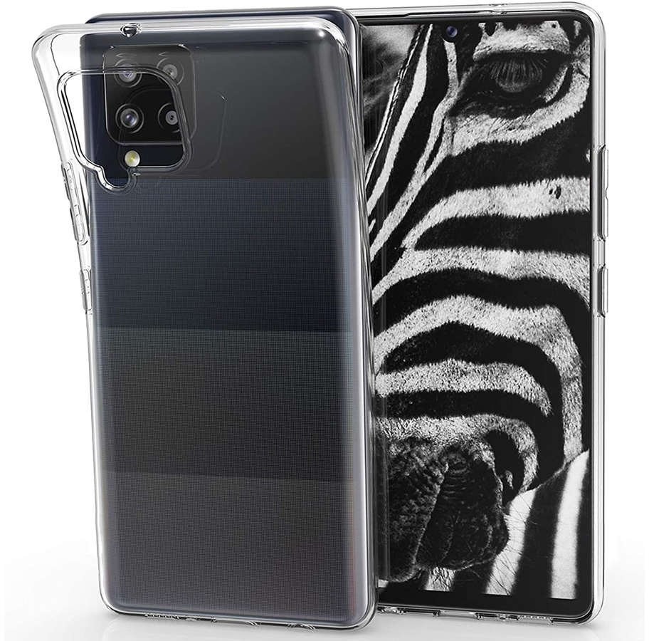 Samsung Etui obudowa case do Galaxy A42 5G silikonowe przezroczyst