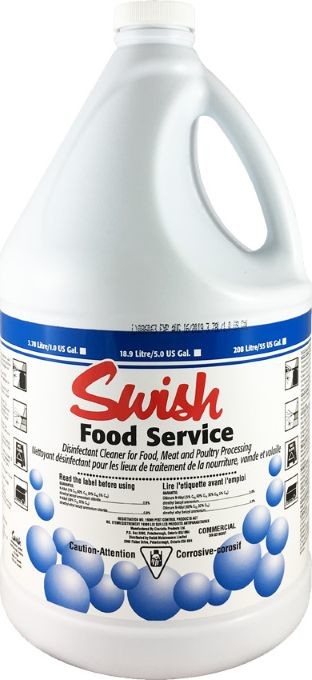 Swish Food Service Disinfectant Koncentrat do mycia i dezynfekcji powierzchni 3,78 l FOOD SERVICE DESINFE/3,78L