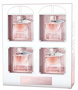 Lancome La Vie Est Belle Eau De Parfum 4 Piece Gift Set: 2 x Eau De Parfum 4ml - 2 x L'Eclat Eau De Parfum 4ml