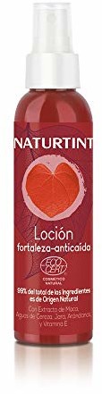 NATURTINT Naturtint Lotion Fortress Anticaída - Wzmacnia i zapewnia gęstość | Hamuję spadek i zwiększa jasność | 99% naturalnych składników | Vegan - 125 ml