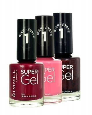 Rimmel London London Super Gel STEP1 lakier do paznokci 12 ml dla kobiet 025 Urban Purple