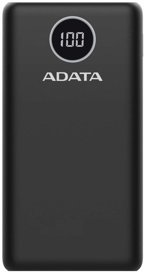 Adata POWERBANK P20000QCD BLACK AP20000QCD-DGT-CBK