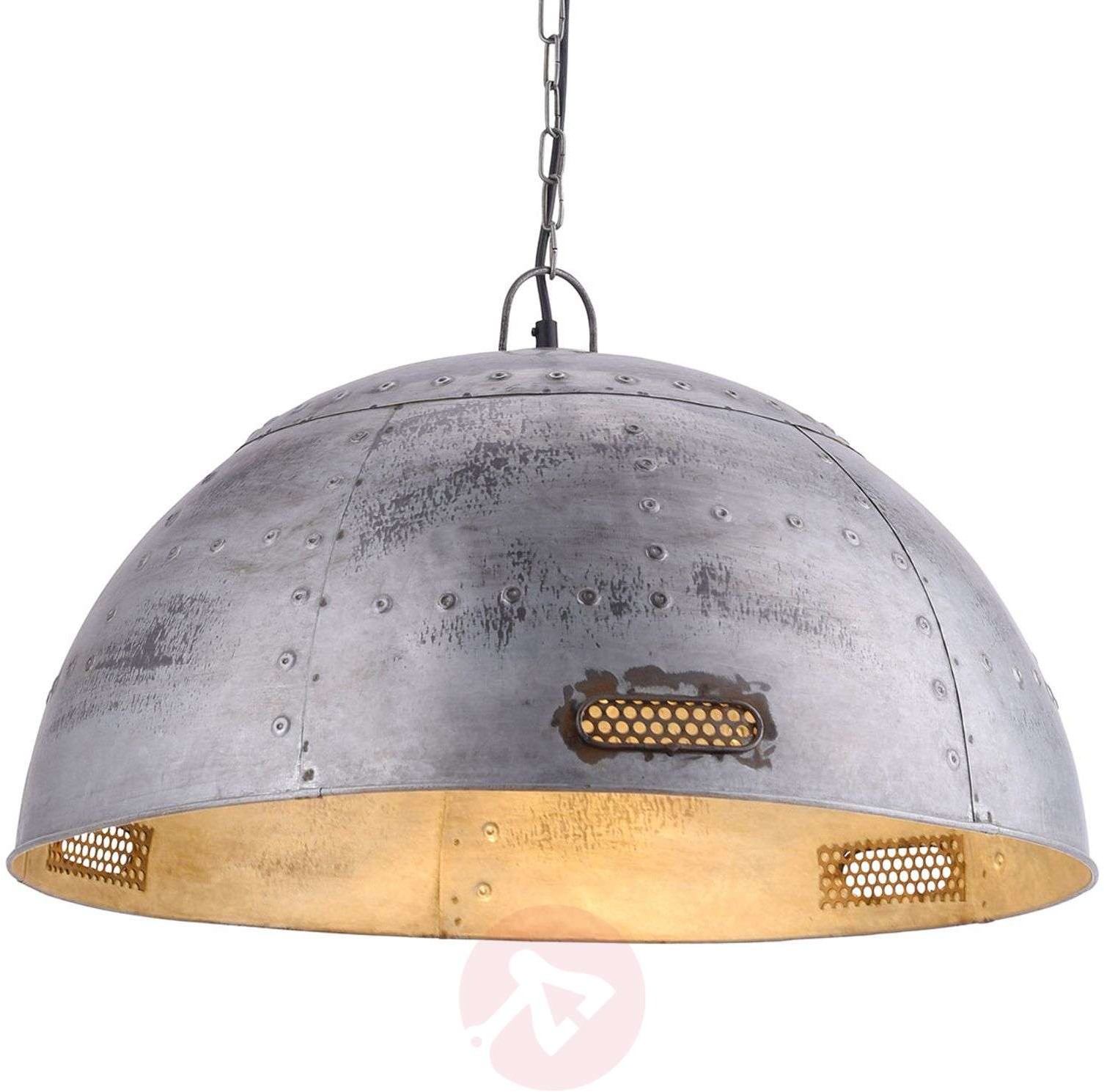 Leuchten Direkt Efektywna przemysłowa lampa wisząca Gabriel 60cm
