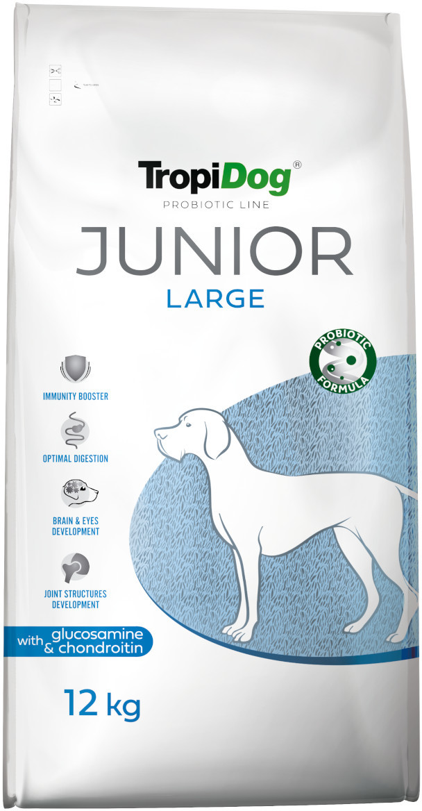 Tropidog Probiotic Junior Large 12 kg