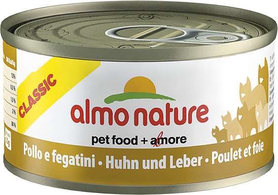 Almo Nature Kurczak i wątróbka puszka 70g