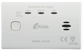 Kidde CZUJNIK CZADU 10LLCO Z WBUDOWANYM ZASILANIEM AI_CZUJ_C02_S10_0,15