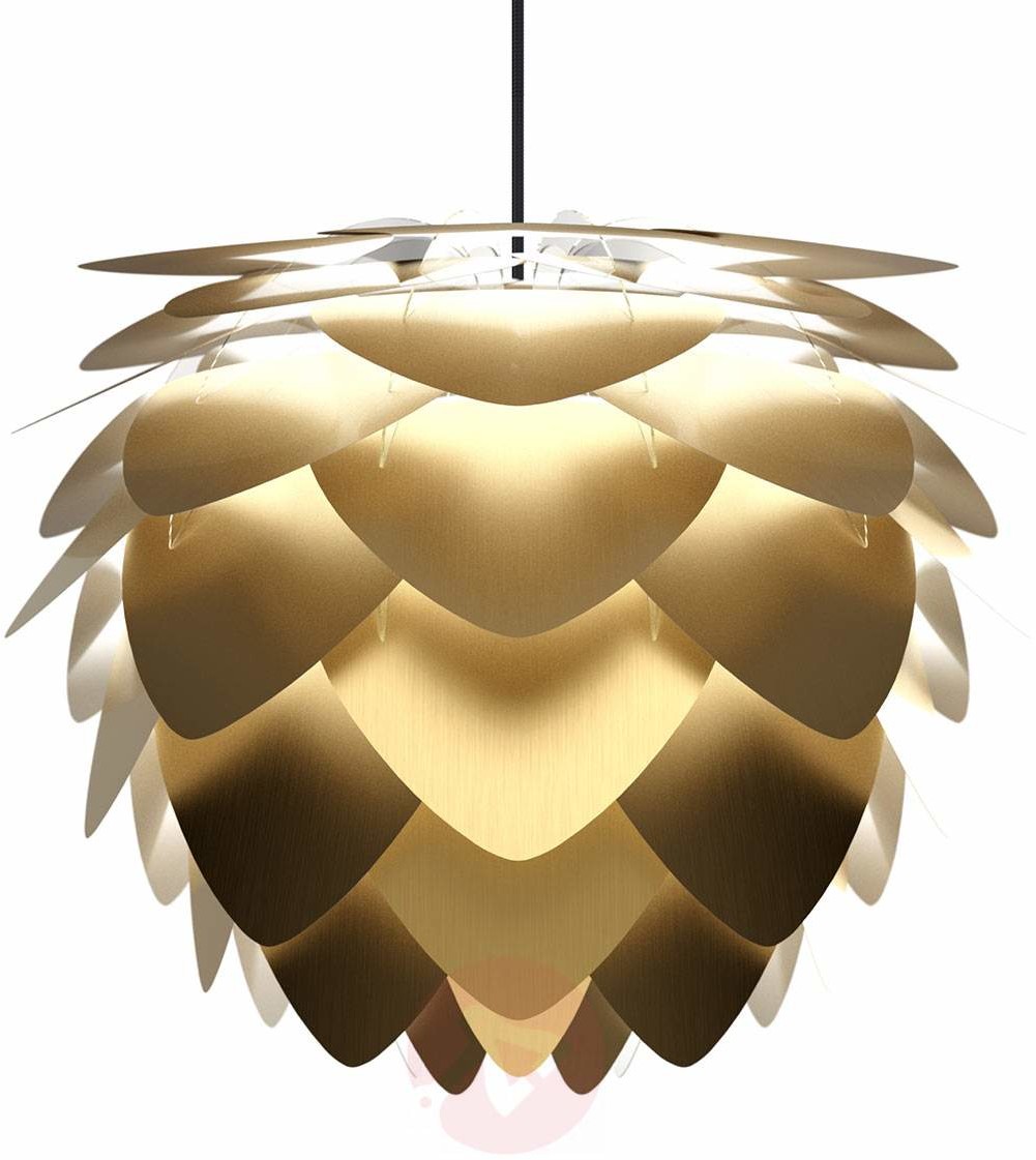 UMAGE UMAGE Aluvia mini lampa wisząca, mosiądz