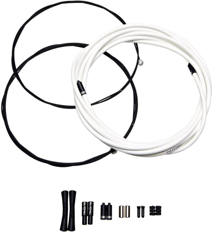 Sram SlickWire Pro Road Brake Cable Kit, white 850mm/1750mm 2021 Linki i osłonki hamulcowe 2137933141