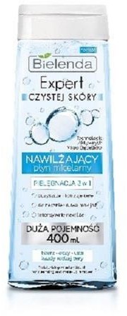 Bielenda Expert Czystej Skóry nawilżający płyn micelarny 400ml 46275-uniw
