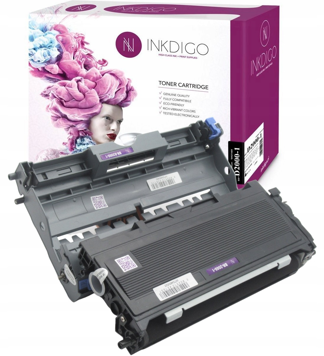 Toner + Bęben Do Brother HL-2070 MFC-7225 MFC-7420