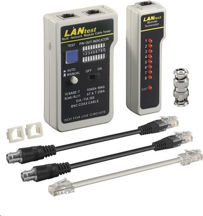MicroConnect MicroConnect Zestaw tester kabli RJ45 RJ11 CAB-TEST4 ! CAB-TEST4