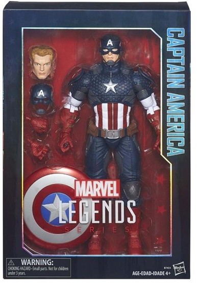 Hasbro Marvel AVN 12- Legends Figure - Captain America B7433EU40