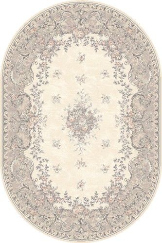 Agnella Brintons Dywan Isfahan DAFNE alabastrowy wełna 10460