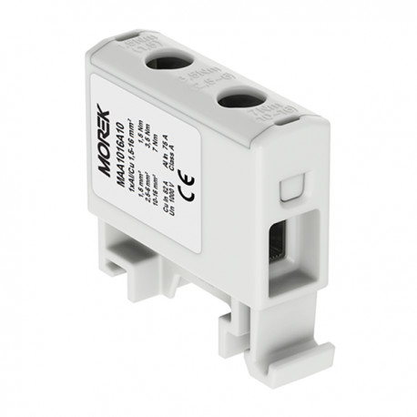 Geberit MOREK szyn. 1,5-16mm2 szara 2otwor 1P MAA1016A10 Morek 3736 MAA1016A10