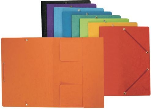 Bantex TECZKA Z GUMKĄ A4 CZERWONA 3450-09