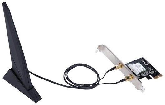 Intel ASUS ASUS PCIe WiFi 6 Card - AX200 (bulk) 90MC08C0-M0UCY0
