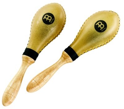 Meinl Percussion tradycyjne marakasy - skóra MSM3