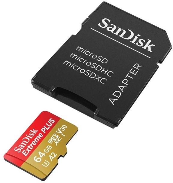 SanDisk Extreme Plus 64GB (SDSQXBZ-064G-GN6MA)