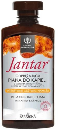 Farmona Jantar odprężająca piana do kąpieli z esencją bursztynową i ekstraktem z pomarańczy 330 ml 1147462