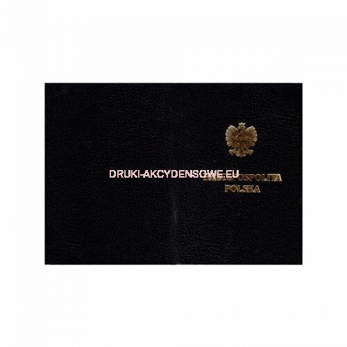 Firma Krajewski Legitymacja Rzeczpospolita Polska z Godłem [Pu/Os-221r] 47175