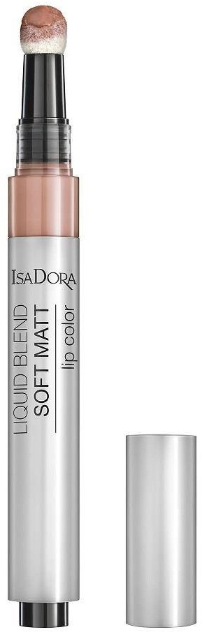 IsaDora Liquid Color Blend Soft Matt płynna pół-matowa pomadka do ust 80 Toffee Pink 3ml 105421-uniw