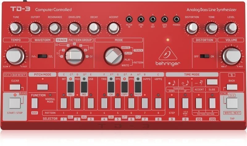 Behringer TD-3 Red